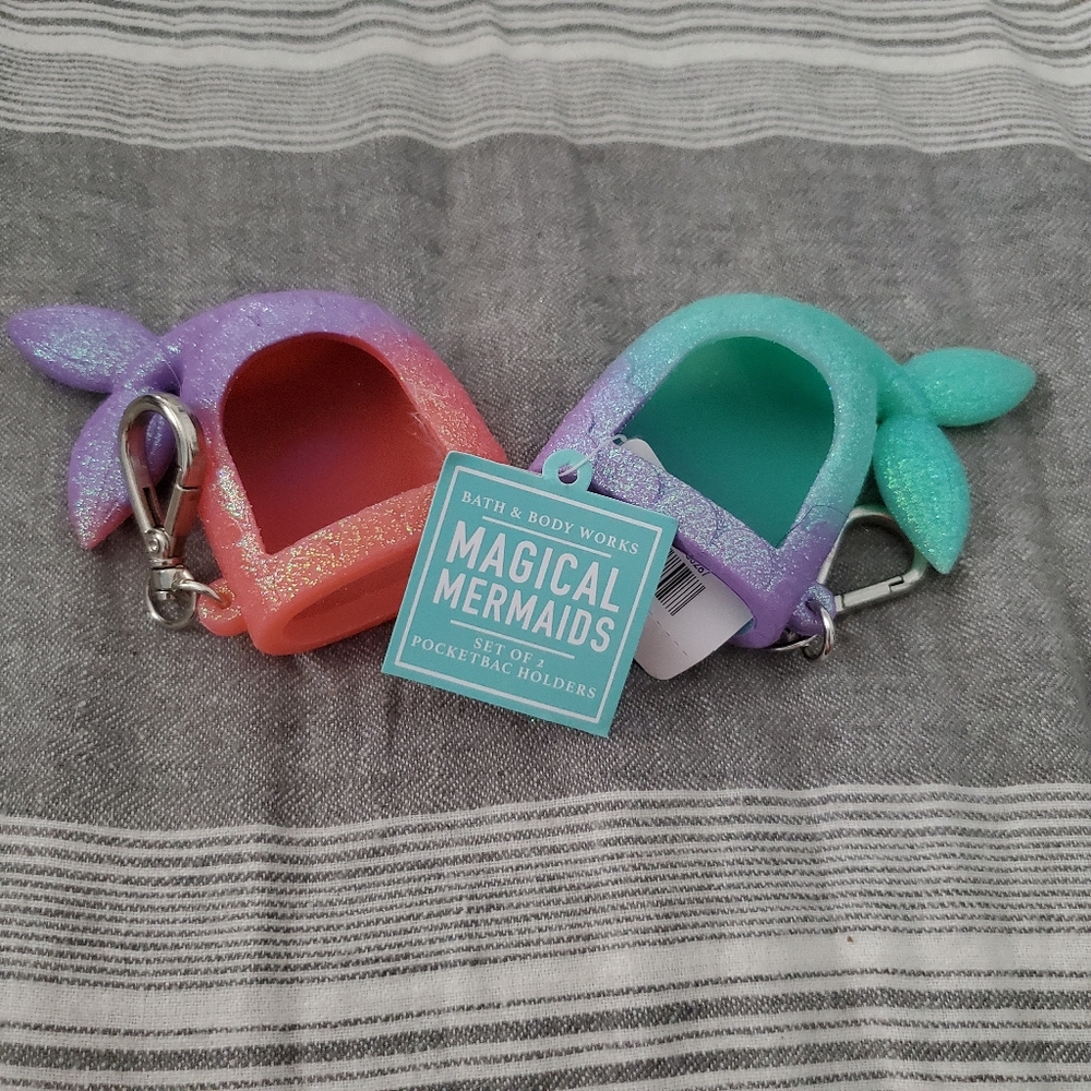{Bath and Body Works} Mermaid BFF Hand Gel Holders